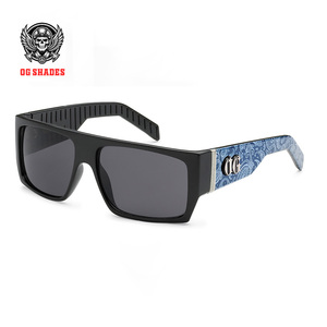 <span class=keywords><strong>แว่น</strong></span>กันแดดทรงเหลี่ยมขนาดใหญ่สไตล์ OG รุ่น <span class=keywords><strong>Locs</strong></span> ปี 2026 แนวชิคาโน ฮาร์ดคอร์ กังสต้า ป้องกันรังสียูวี 400 - Product Image 6