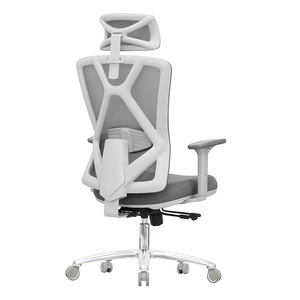 Sang trọng Điều hành Ghế văn phòng với cao trở lại gỗ hỗ trợ xoay Ergonomic lưới bán nhà máy - Product Image 3