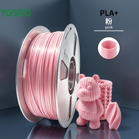 Filament 3D YOSOO Premium PLA+ PETG TPU ABS PP PPS 1,75 mm 1 kg, bobine en papier soigneusement enroulée pour toutes les machines FDM