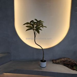 Árbol Artificial <span class=keywords><strong>de</strong></span> <span class=keywords><strong>Schefflera</strong></span> <span class=keywords><strong>de</strong></span> Alta Simulación, Económico, <span class=keywords><strong>de</strong></span> Fábrica QUANGUI, Bonsái <span class=keywords><strong>de</strong></span> 120 cm, Resistente a los Rayos UV, Plástico Ecológico, Árbol Artificial para el Hogar - Product Image 5