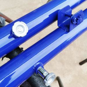 Poteau de poteau de volleyball de système de <span class=keywords><strong>filet</strong></span> de taille réglable professionnel creusé de tuyau d'acier - Product Image 6