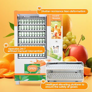 Máquina Expendedora de Smoothies de Frutas Frescas Refrigeradas Personalizada, con Gestión Basada en la Nube SDK, Monitoreo Remoto y Punto de Acceso <span class=keywords><strong>WiFi</strong></span> - Product Image 5