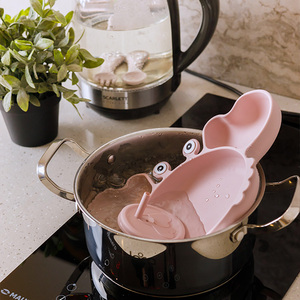 Juego de vajilla de silicona de grado alimenticio sin BPA para bebés, plato con ventosa, tazón, babero, taza, cuchara, tenedor para niños pequeños - Product Image 5