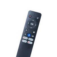 Télécommande vocale Q1 pour boîtier TV intelligent Android 10, compatible avec Google Voice, Bluetooth, 4K, décodeur ATV Q1