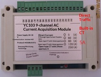 Módulo de Adquisición de Corriente Alterna de 16 Canales con Interfaz de Comunicación RS485, Protocolo MODBUS, Aplicación de Ingeniería de Instalación