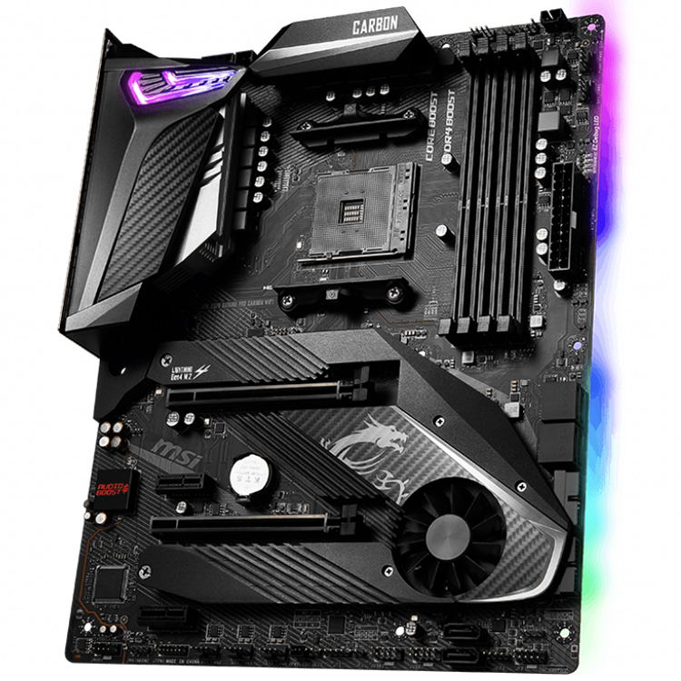 MSI MPG X570 GAMING PRO CARBON WIFI 中古マザーボード Ryzen5 5600G