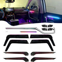 Kit d'éclairage d'ambiance à ruban pour Toyota RAV4 Wildlander 2020-2026, bande LED intérieure, contrôle par application, 24 lumières, couleur fantôme