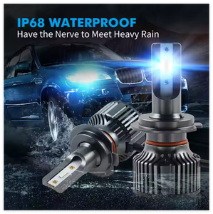 Super lumineux 2 pièces H1 H4 H7 H11 9005 9006 LED voiture 6000k température de couleur nouvelle condition ampoule de phare - Product Image 6