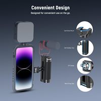 Empuñadura Lateral NEEWER con Control Remoto Inalámbrico y Disparador para Smartphone Cage Video Rig