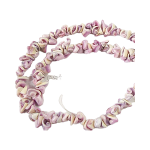 Cuentas de Coral Natural en Forma de Flor Púrpura de 9mm, Hilo de 16 Pulgadas, Belleza de Cebú para la Fabricación de Joyas - Product Image 1