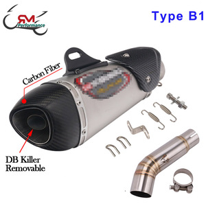 Sistema de Escape para Motocicleta <span class=keywords><strong>SUZUKI</strong></span>, Sistema de Escape DB Killer, Tubo de Enlace para <span class=keywords><strong>SUZUKI</strong></span> BK750 GSR750 <span class=keywords><strong>GSX</strong></span> <span class=keywords><strong>S750</strong></span> 2017-2021 - Product Image 3