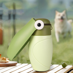 ขวดน้ำพกพาสำหรับสัตว์เลี้ยงแบบพับได้ ทำจากพลาสติก สำหรับแมวและ<span class=keywords><strong>สุนัข</strong></span> - Product Image 2