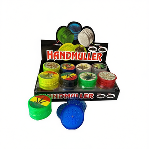 Handmuller <b>Grinder</b> 4 Part <b>Herb</b> <b>Grinder</b> With Storage Case For Smoking Accessories - Product Image 2