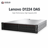 Almacenamiento Conectado Directamente Lenovo D1224 2U de 24 Bahías JBOD DAS 12Gbps Mini SAS HD para Expansión de Carga de Trabajo de Almacenamiento Empresarial