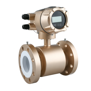 Medidor de Flujo Electromagnético de Aguas Residuales Anticorrosivo DN100, Medidor de Flujo Magnético Digital para Fluidos - Product Image 3