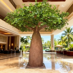 <span class=keywords><strong>Arbre</strong></span> artificiel de <span class=keywords><strong>fruit</strong></span> de <span class=keywords><strong>pain</strong></span>, <span class=keywords><strong>arbre</strong></span> tropical <span class=keywords><strong>à</strong></span> feuilles persistantes, décoration intérieure et extérieure pour hôtels, villas et cours. - Product Image 6