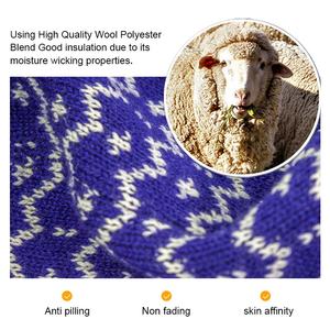 <span class=keywords><strong>Bonnet</strong></span> d'hiver <span class=keywords><strong>tricot</strong></span>é en laine fauk fourrure de marque avec logo pour hommes <span class=keywords><strong>Bonnet</strong></span> à <span class=keywords><strong>pompon</strong></span> à revers pour snowboard - Product Image 4