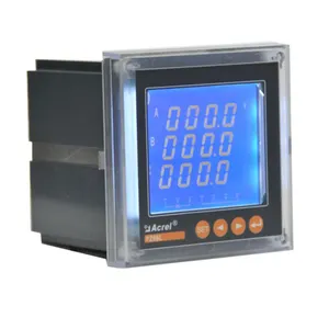 Acrel PZ96L-E4/C zéro exportation triphasé quatre fils monté sur panneau compteur d'énergie écran LCD pour onduleur solaire