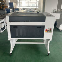 Mini machine de gravure laser Ruida 4030 4060, découpeuse laser CO2 pour petites entreprises, pour bois et acrylique