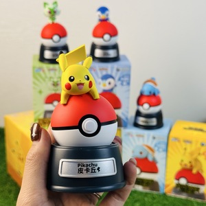 Figura Decorativa de PVC de Alta Calidad para Coche o Escritorio, Muñeco de Mascota, Pokémon, Pikachu, Johnny Turtle, <span class=keywords><strong>Anime</strong></span> Misterioso - Product Image 2