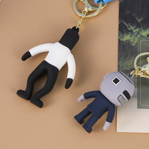 Toilet Man y Monitoring Audio Man Key Hanger Game Periférico Llavero Bolsa Coche Llaveros para hombres y mujeres - Product Image 2