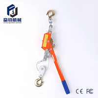Tendeur de câble métallique industriel à double crochet, zingué, forgé et trempé, 1T-2T4 tonnes, facteur de sécurité élevé, durable, outils manuels OEM