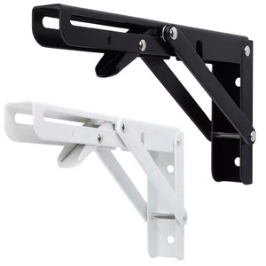 Étagère murale triangulaire pliable réglable à 90 degrés en acier inoxydable, support de plaque Billy Layer estampé - Product Image 1