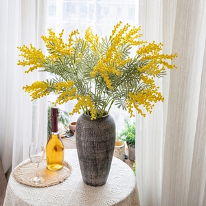 CL07501A Mimosa <span class=keywords><strong>Amarilla</strong></span> Artificial <span class=keywords><strong>de</strong></span> <span class=keywords><strong>Acacia</strong></span>, Tallos <span class=keywords><strong>de</strong></span> Flores <span class=keywords><strong>de</strong></span> Seda en Aerosol para Decoración <span class=keywords><strong>de</strong></span> Bodas, Hogar, Fiestas, Eventos, Pascua - Product Image 2
