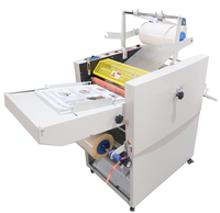 Machine à plastifier SENWEI SMFM390E à vitesse réglable, format A3 Plus, alimentation automatique recto-verso, découpe automatique, pour bureau et imprimerie