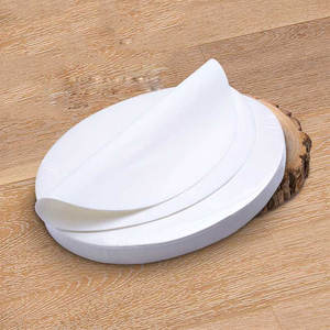 Papier jetable pour friteuse Feuilles de cuisson rondes antiadhésives à l'huile de <span class=keywords><strong>silicone</strong></span> pour four à <span class=keywords><strong>barbecue</strong></span> et cuisine commerciale - Product Image 1