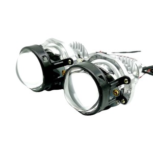 <b>Led</b> <b>Headlight</b> 1.8 2.0 Inch Dual Beam Lens 15000 Lm 6000K 12V 50W For Car Motorcycle Retrofit Upgrade Universal Fit - Product Image 2