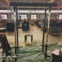 Dinuo Nouvelle Version Rack de Squat Mural Pliable et Cage à Câbles |   Rack de musculation compact pour salle de sport à domicile
