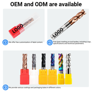 Herramientas de Corte Personalizadas, No Estándar, OEM, ODM, Personalizadas Según Dibujo, Solución de Enfriamiento, Personalizables Bajo Demanda - Product Image 2