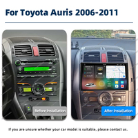 7870 2K Android 13 système multimédia de voiture fonction GPS et DSP 128GB ROM autoradio pour Toyota Auris 2006-2011 lecteur Audio vidéo