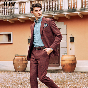 Costume en Laine Personnalisé OEM en Gros pour Hommes – Tenue Décontractée ou Formelle, Costume de Marié Élégant et Ajusté pour Hommes - Product Image 5