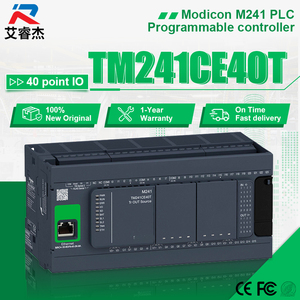 Nouveau contrôleur PLC électrique Modicon M241 d'origine TM241CE40T, module 40 points d'entrée/sortie (24DI 16DO), contrôleur programmable PLC - Product Image 1