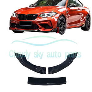 ลิ้นกันชนหน้า YT คุณภาพสูง ABS M2 F87 สำหรับ M2 <span class=keywords><strong>F</strong></span> 87 ปี 2014-2020 แบบ 3 ชิ้น - Product Image 6