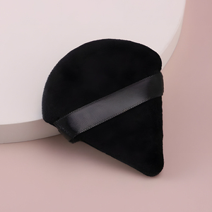 Éponge à poudre <span class=keywords><strong>pour</strong></span> le visage - Super douce, lavable, utilisation humide/sèche, style sac <span class=keywords><strong>de</strong></span> démaquillage, forme triangulaire coupée - Product Image 3