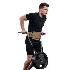 Cinturón de Cuero Vacuno Resistente de la Mejor Calidad con Hebilla de Alta Resistencia para Entrenamiento de Levantamiento de Pesas Antideslizante - Product Image 1