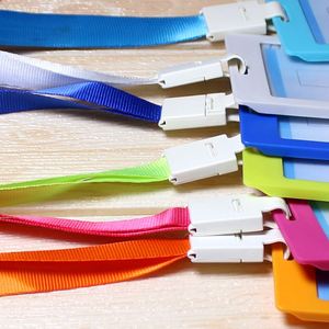 Porte-badge d'identification personnalisé pour enseignant avec cordon de sécurité détachable en polyester – Prix abordable - Product Image 4
