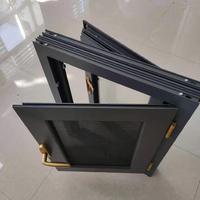 Ventana de aluminio para colgar, ventanas correderas de vidrio y aluminio