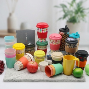 Custom Eco Reusable Coffee Cup Bamboo Fiber Melamine PLA RPET Travel <strong>Mug</strong> with Lid | OEM ODM Factory Direct Wholesale - Product Image 3