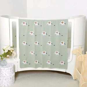 Manta de punto acrílica personalizada al por mayor para bebés, para portabebés, cochecitos y transporte de bebés y niños - Product Image 4