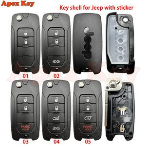 Carcasa para Llave de Coche Jeep Renegade Compass 2016 2019 2020 2021 y Fiat 500X 2015 2017 2018 - Product Image 1
