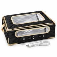 Boîte de levage de pain électrique pliable avec température et minuterie réglables