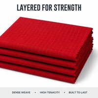 Tissu Oxford en polyester sergé à carreaux réfléchissant 150D, imperméable et résistant à l'abrasion, pour matériaux de dessus de chaussures et sacs de voyage