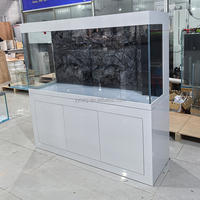 Aquarium avec fond en relief 3D, effet roche, imperméable, texture pierre, grand aquarium en verre