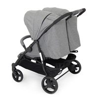 Poussette Double de voyage, utilisable sur le côté