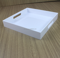 Plateau de rangement en acrylique, 6 pièces, maquillage de luxe, loisir créatif, fait à la main, plateau moderne, pour montre, bijoux, vente en gros