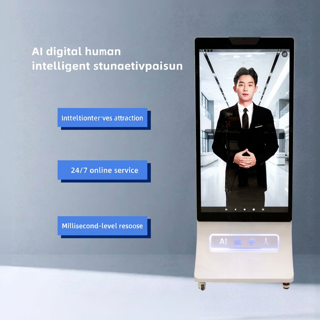 Hiseeview Ai Interactive Touch Screen LCD Digital Kiosk SDK Self-Ordering Payment Functions Facial Recognition 1080p Indoor Use